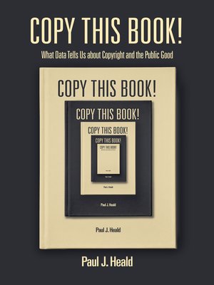 cover image of Copy This Book!